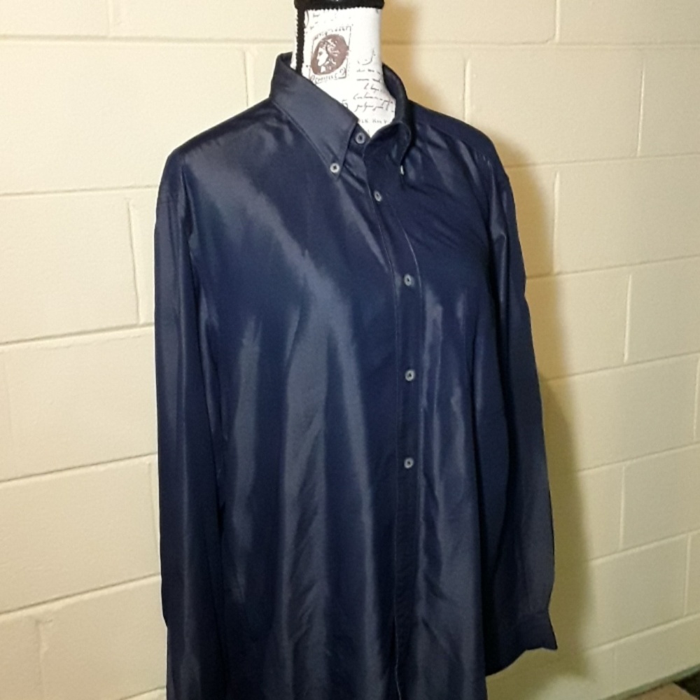 Mens Claiborne dress shirt sz Large - Picture 5 of 5